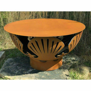 Steel Table Top - 43" (does not include fire pit) - Mancave Backyard