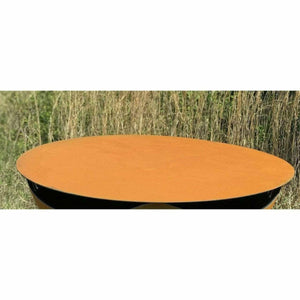 Steel Table Top - 43" (does not include fire pit) - Mancave Backyard