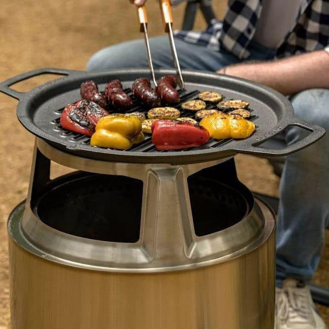 Solo Stove Bonfire Cast Iron Grill Top + Hub