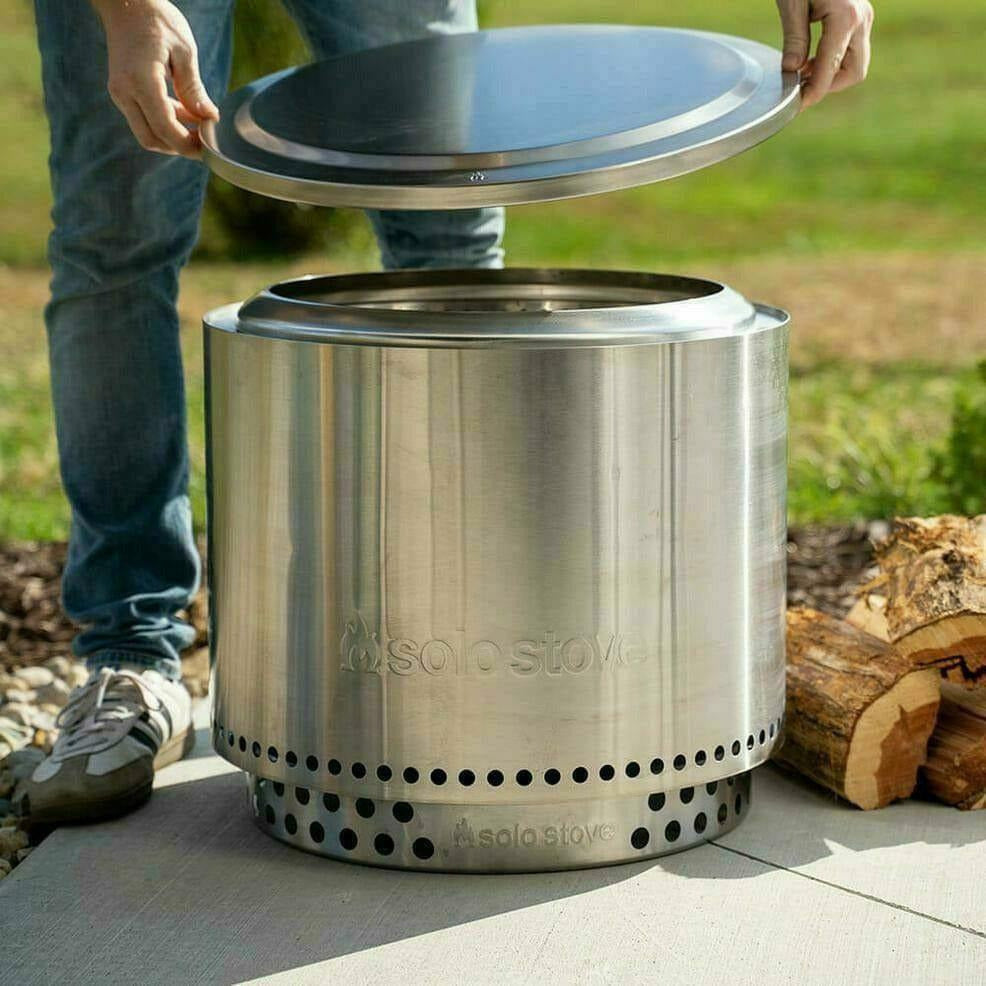 Solo Stove Bonfire Lid - Mancave Backyard