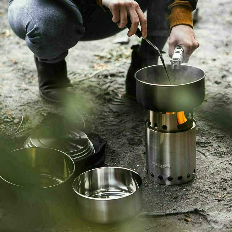 Solo Stove Campfire  -3 Pot Set - Mancave Backyard